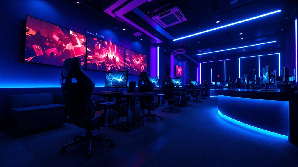 Salle esport à Lille